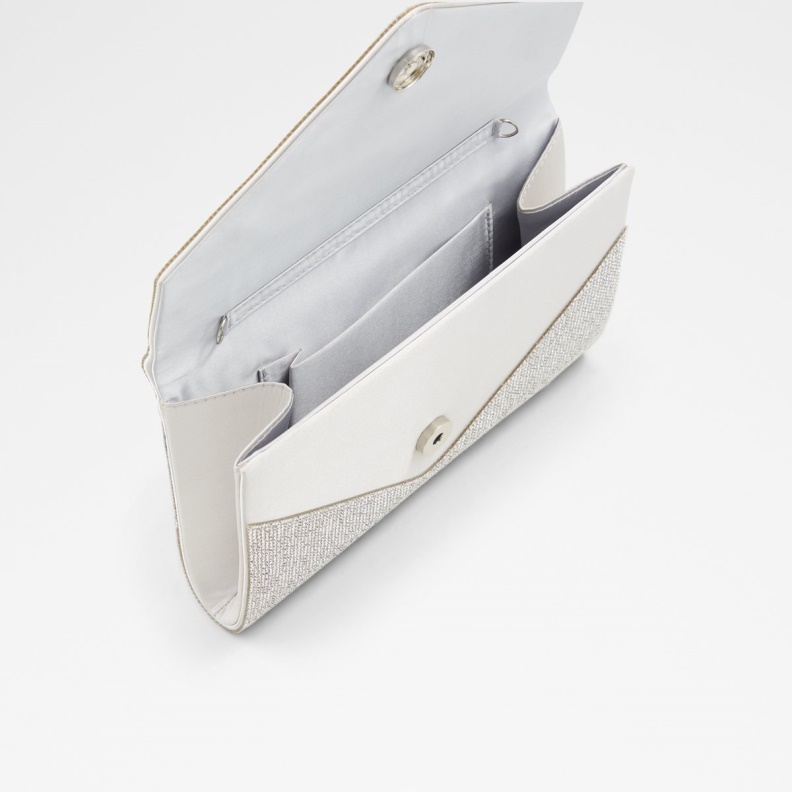 Aldo Fashion Silver Sold Out Geaven Crossbody Clutch