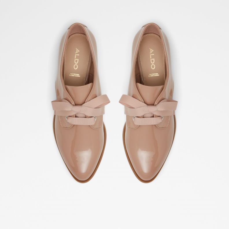 Aldo Fashion Gemelli Oxford Shoe Light Beige