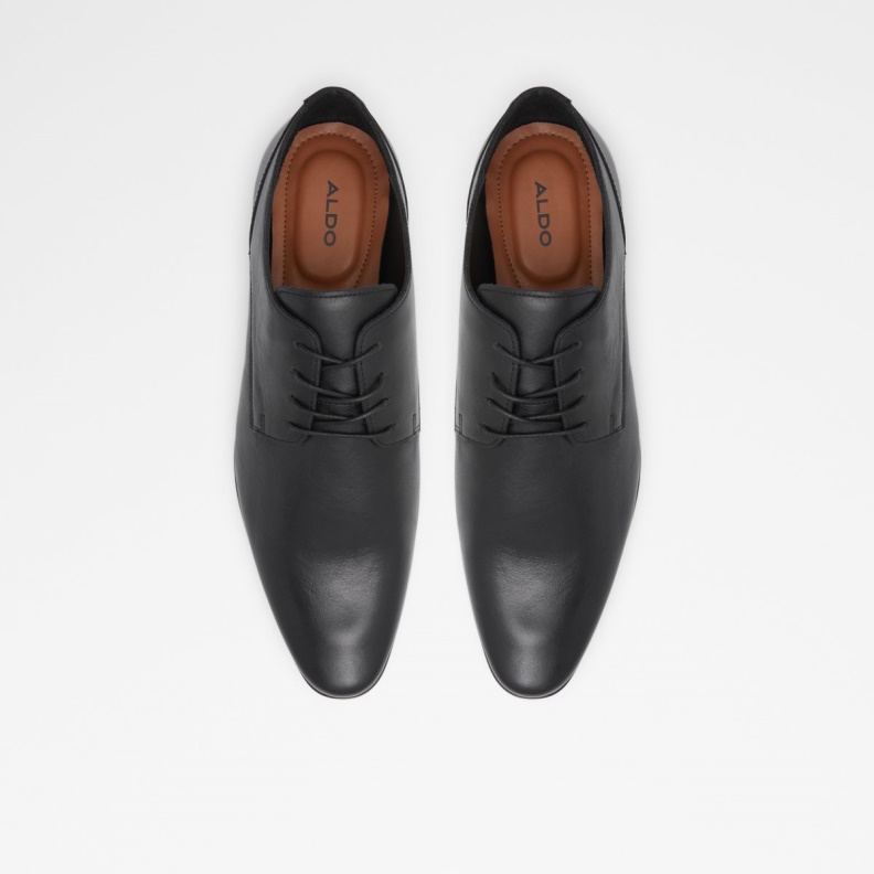 Aldo Gerrier Derby Shoe Black Fashion