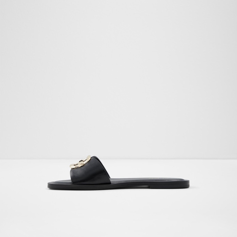 Black Glaeswen Slide Sandal Fashion Aldo