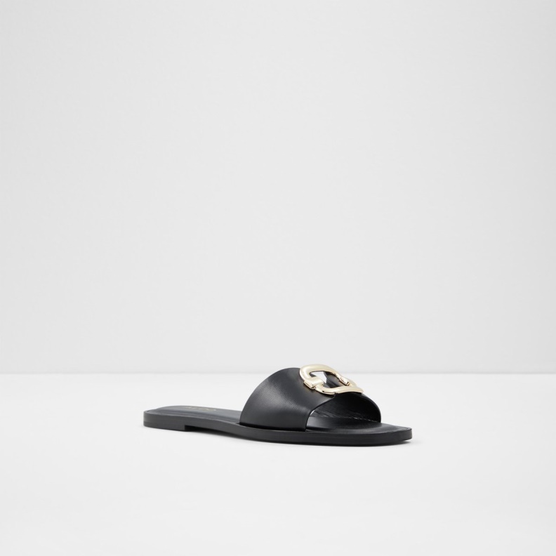 Black Glaeswen Slide Sandal Fashion Aldo