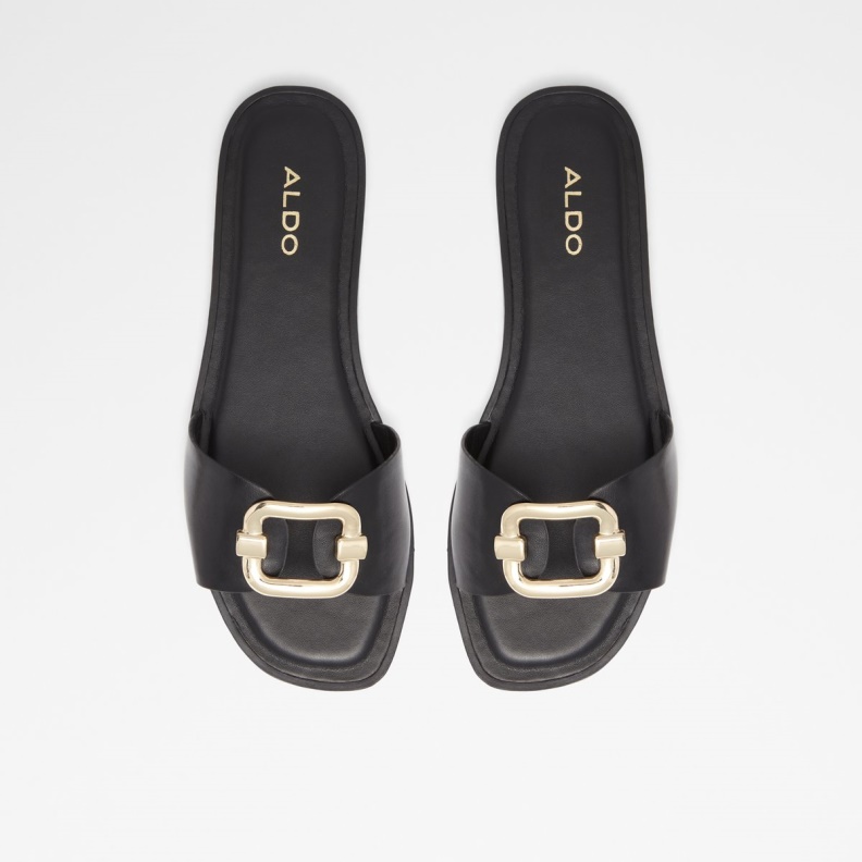 Black Glaeswen Slide Sandal Fashion Aldo