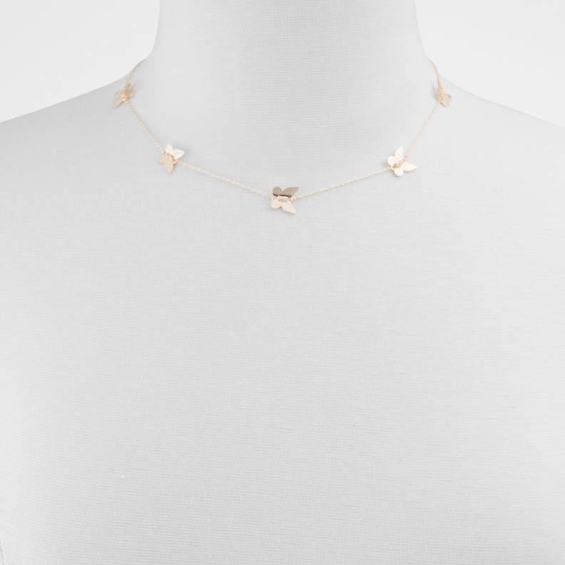 Glam Necklace Rose Gold Aldo Fashion
