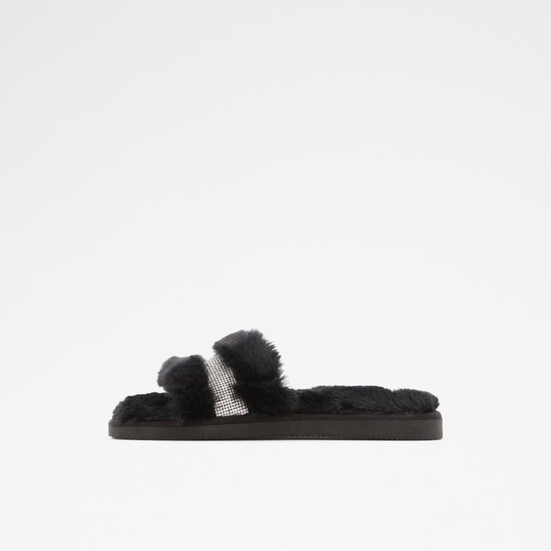 Fashion Black Glardondra Slippers Aldo