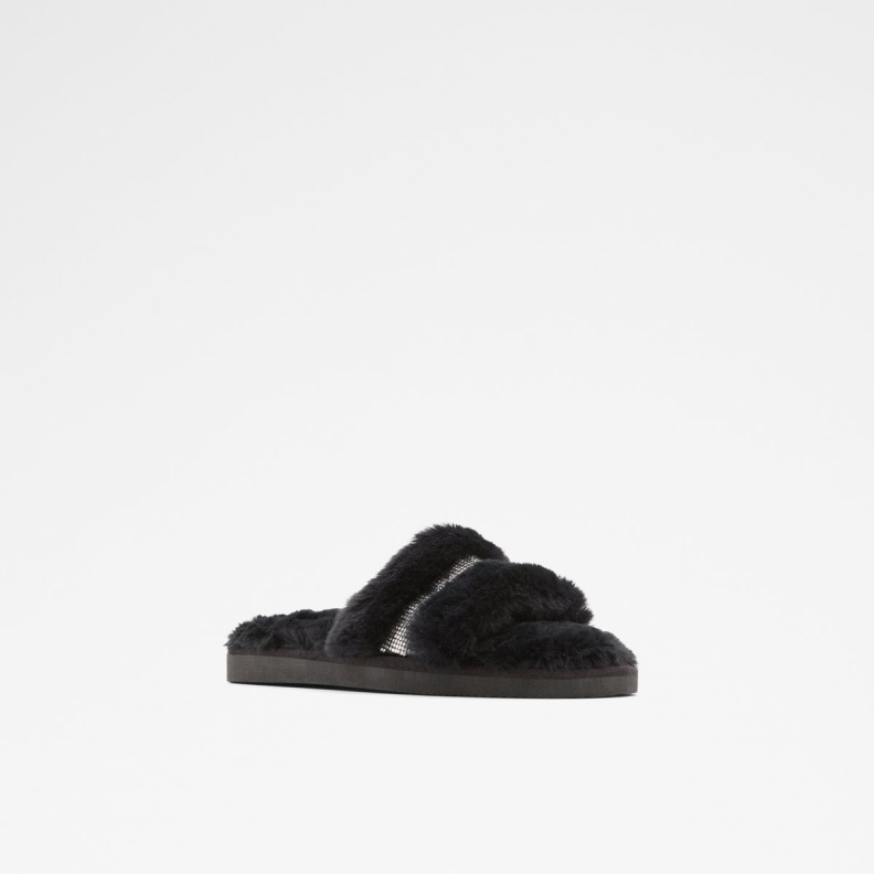 Fashion Black Glardondra Slippers Aldo