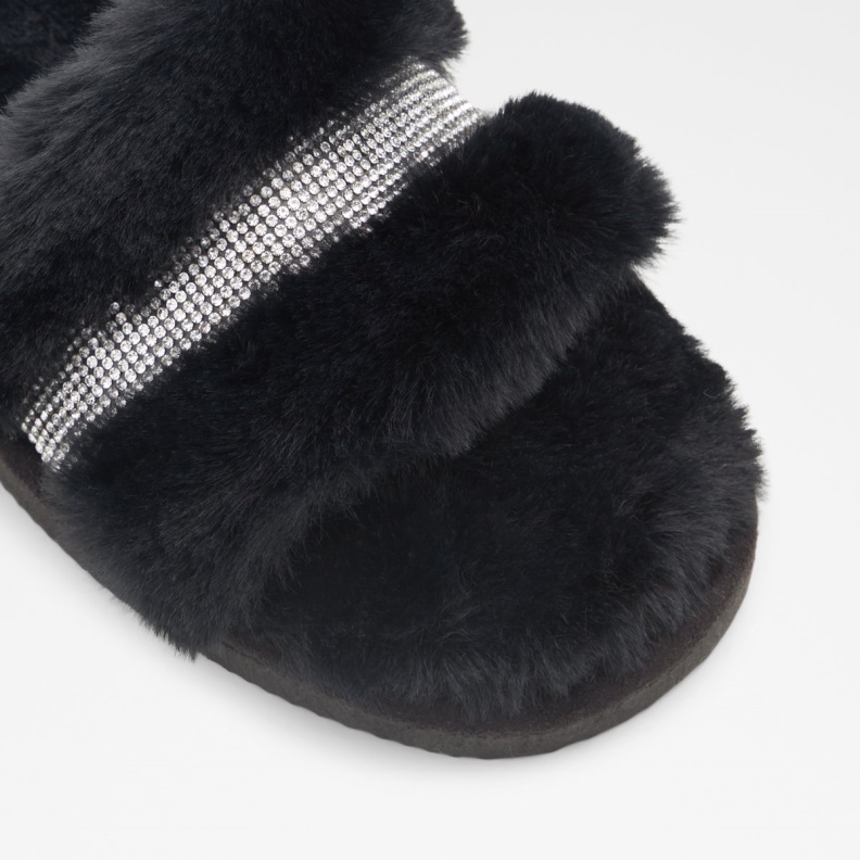 Fashion Black Glardondra Slippers Aldo