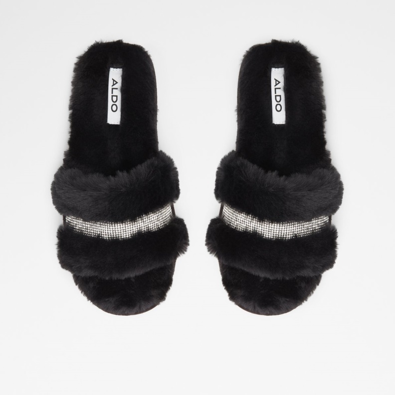 Fashion Black Glardondra Slippers Aldo