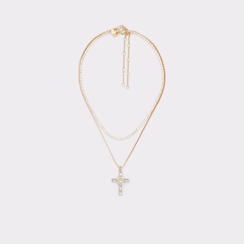 Glencloy Necklace Fashion Gold-Clear Multi Aldo