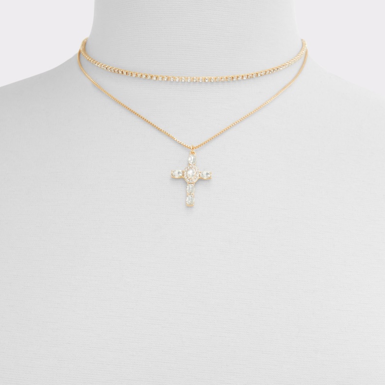 Glencloy Necklace Fashion Gold-Clear Multi Aldo