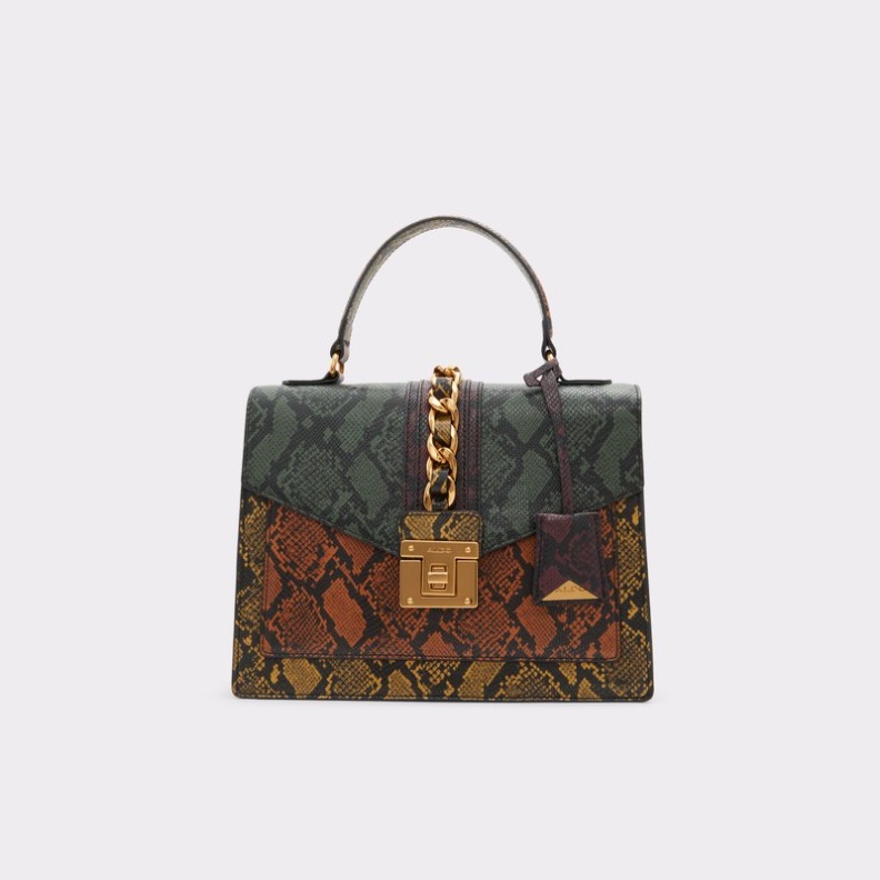 Dunkelgrüne Mode Aldo Glendaa