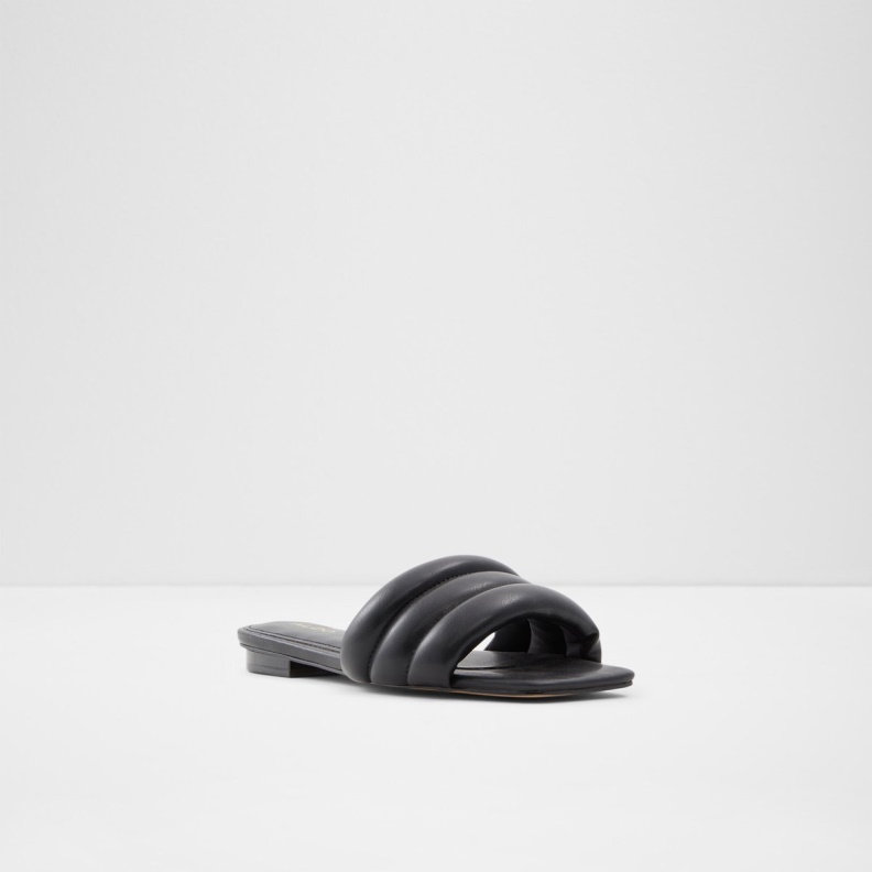 Fashion Black Aldo Goani Slide Sandal
