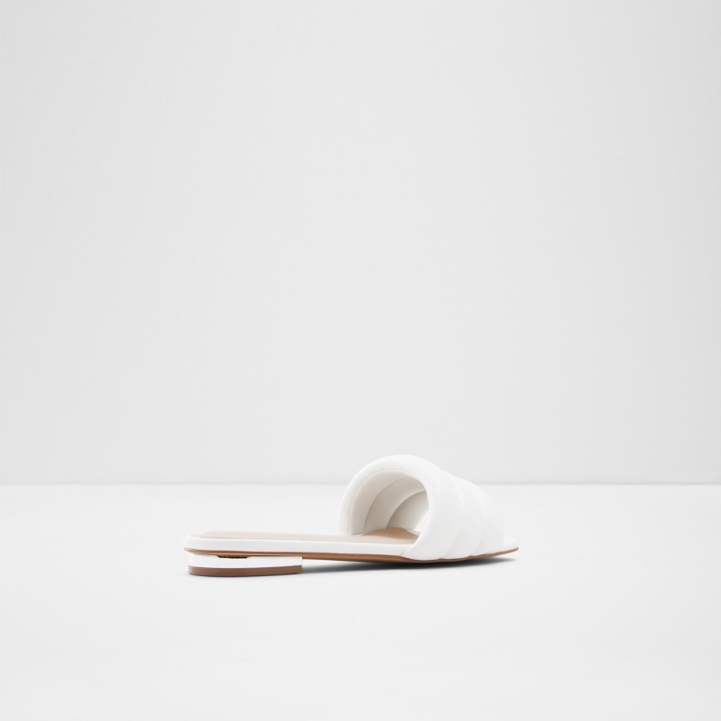 Aldo Fashion Goani Slide Sandal White
