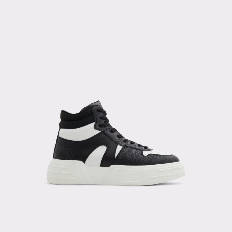 Fashion Aldo Black Goliath High Top Sneaker Cupsole
