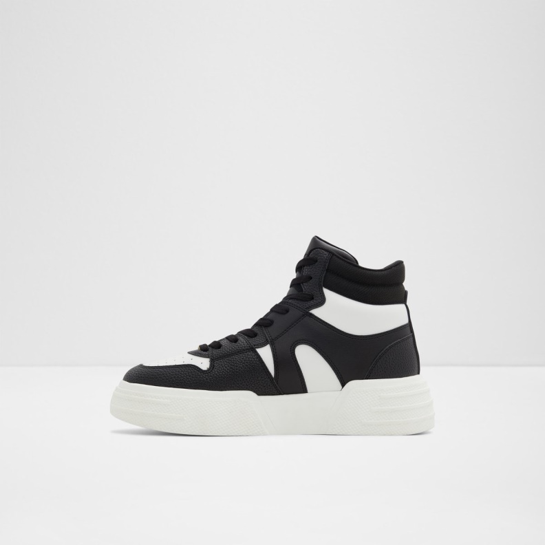 Fashion Aldo Black Goliath High Top Sneaker Cupsole