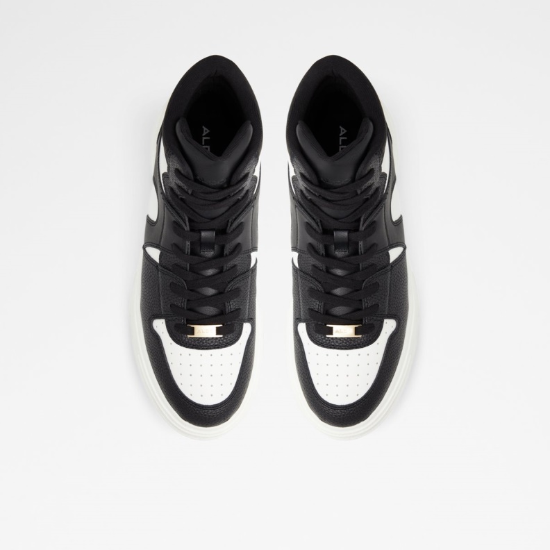 Fashion Aldo Black Goliath High Top Sneaker Cupsole