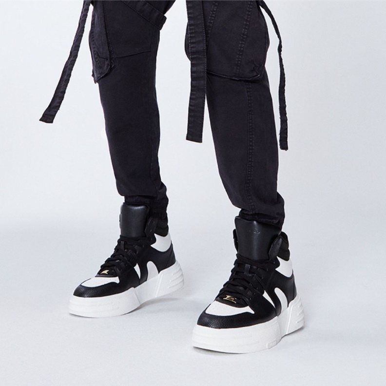 Fashion Aldo Black Goliath High Top Sneaker Cupsole