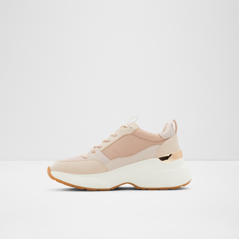 Goodvibes Wedge Sneaker Micro Wedge Heel Aldo Fashion Light Pink