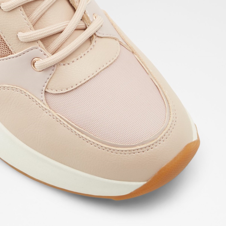 Goodvibes Wedge Sneaker Micro Wedge Heel Aldo Fashion Light Pink