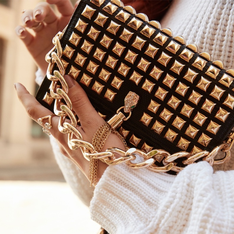 Aldo Gorgia Schwarz Synthetik Glatt Mode