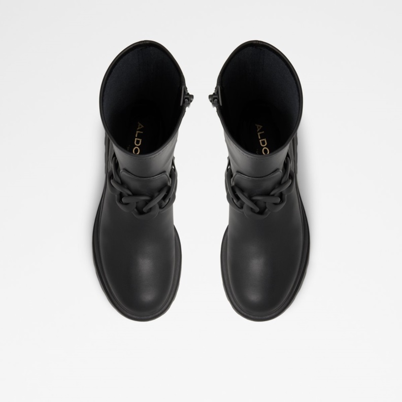 Black Grandiose Sock Boot Lug Sole Aldo Fashion