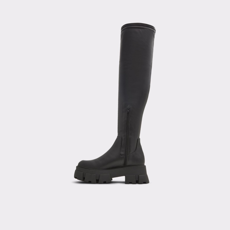 Black New Arrival Grandmode Over-The-Knee Boot Lug Sole Aldo Fashion
