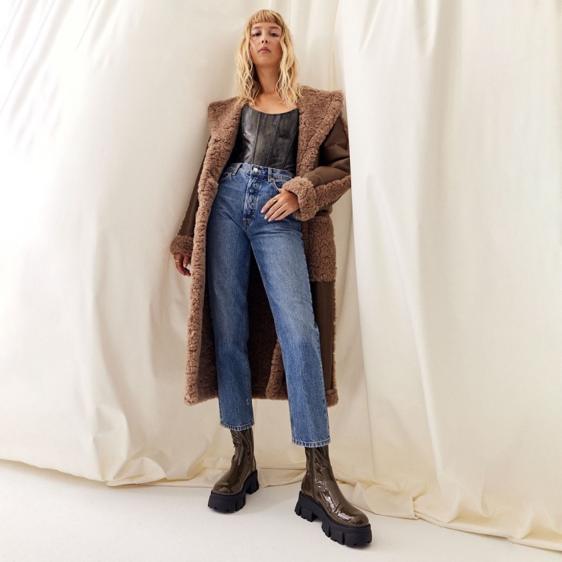 Khaki Grandsole Platform Ankle Boot Lug Sole Aldo Fashion