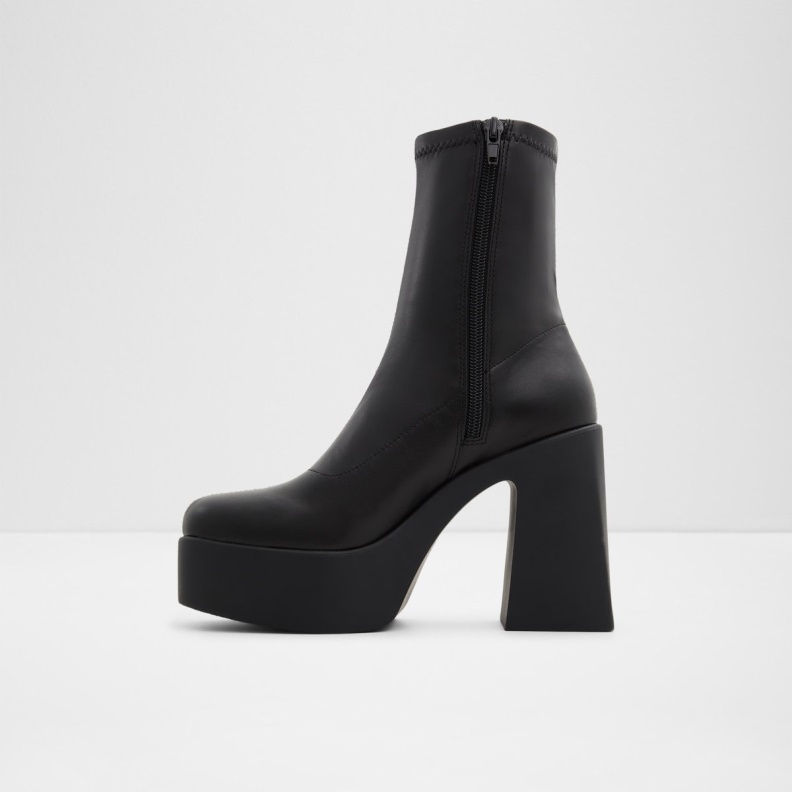 Black Grandstep Platform Ankle Boot Fashion Aldo