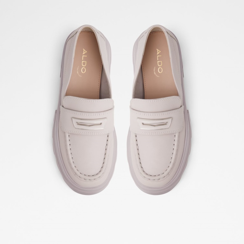 Aldo Grey Fashion Grandwalk Loafer Lug Sole