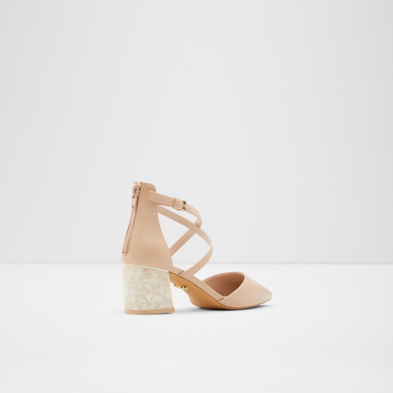 Light Beige Grarwen High Heel Shoe Block Heel Aldo Fashion