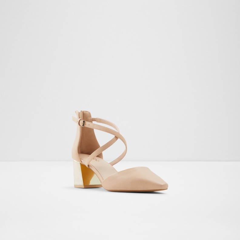 Light Beige Grarwen High Heel Shoe Block Heel Aldo Fashion