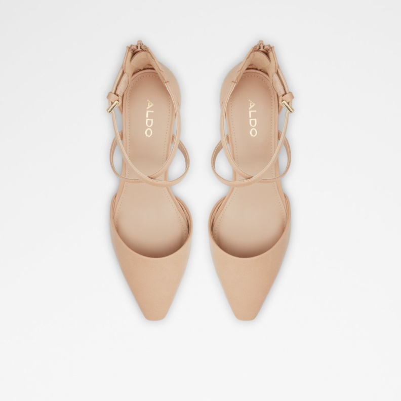 Light Beige Grarwen High Heel Shoe Block Heel Aldo Fashion