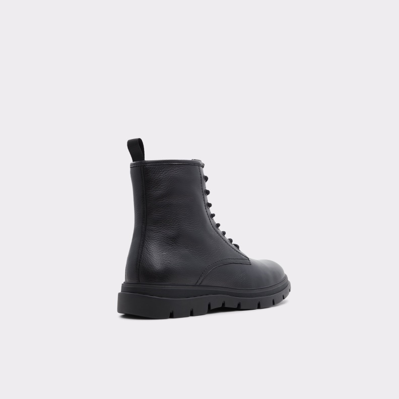 Fashion Schwarz Leder Glatt Graveldiver Aldo