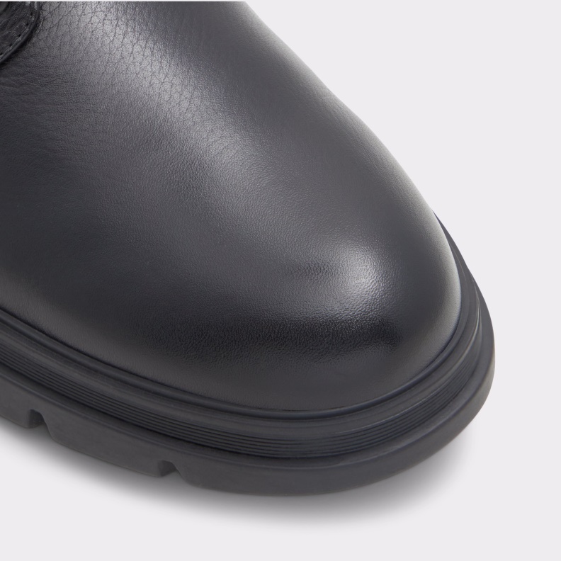 Fashion Schwarz Leder Glatt Graveldiver Aldo