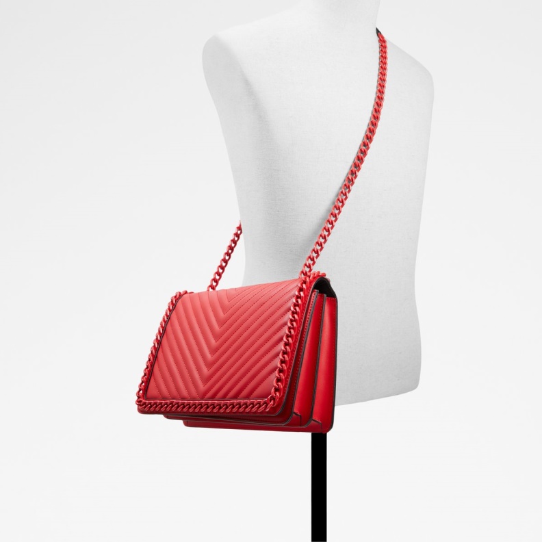 Aldo Red Fashion Greenwald Crossbody Bag