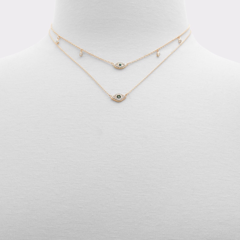 Fashion Aldo Dark Green New Arrival Grerithiel Necklace