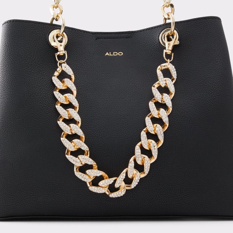 Fashion Aldo Gold-Clear Multi Sold Out Gwoedia Handbag Chain