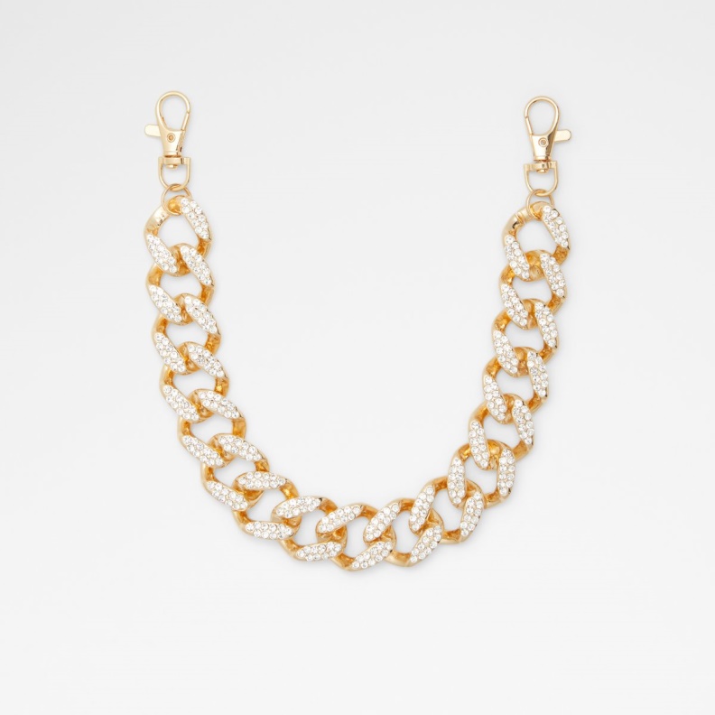 Fashion Aldo Gold-Clear Multi Sold Out Gwoedia Handbag Chain