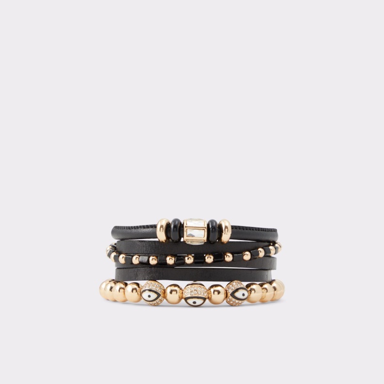 Black-Gold Multi Gwoeld Bracelet Fashion Aldo