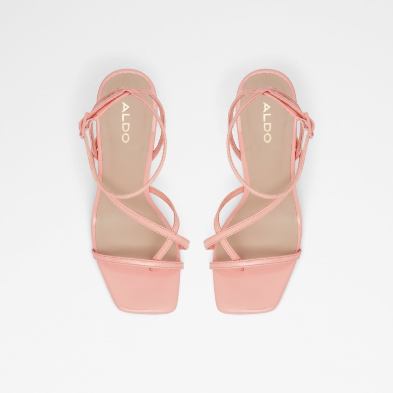 Hainiel Strappy Heeled Sandal Fashion Light Orange Aldo