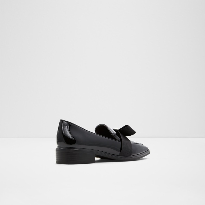 Aldo New Arrival Hairalle Loafer Black Synthetic Patent Fashion