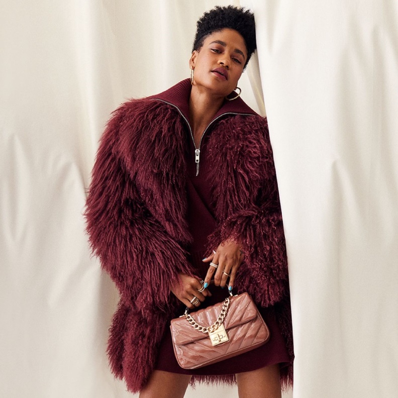 Aldo Fashion New Arrival Hayssx Top Handle Bag Dark Brown