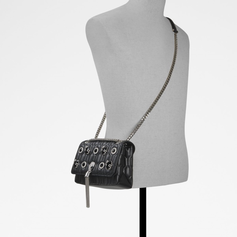 Black Heirloom Crossbody Bag Aldo Fashion