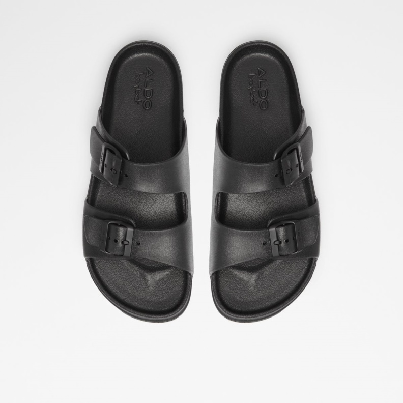Black Hideo Slide Sandal Aldo Fashion