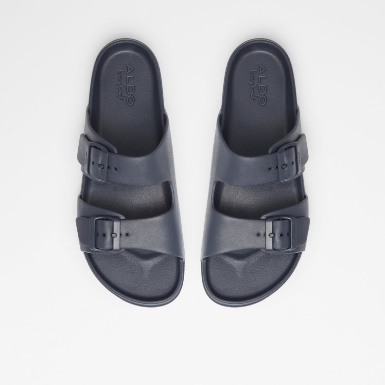 Fashion Aldo Hideo Slide Sandal Navy