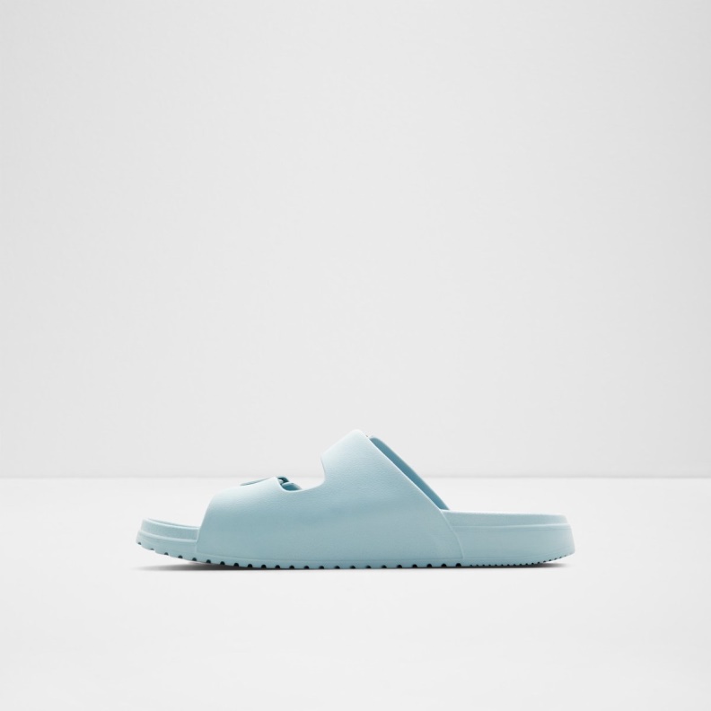 Fashion Blue Synthetic Rubber Hideo Slide Sandal Aldo