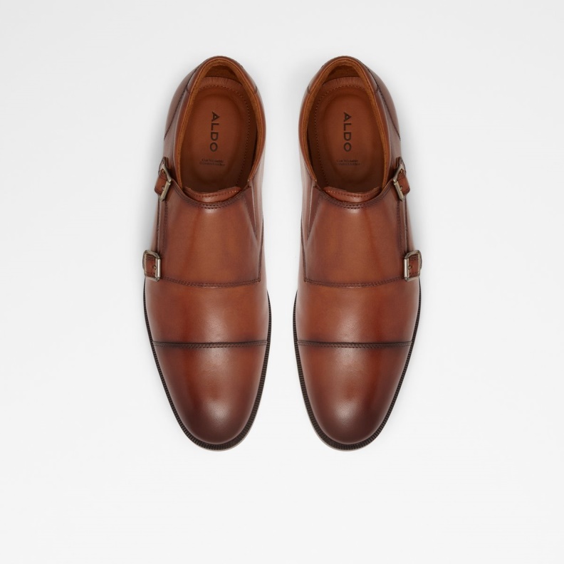 Fashion Aldo Cognac Holtlanflex Monkstrap Loafer