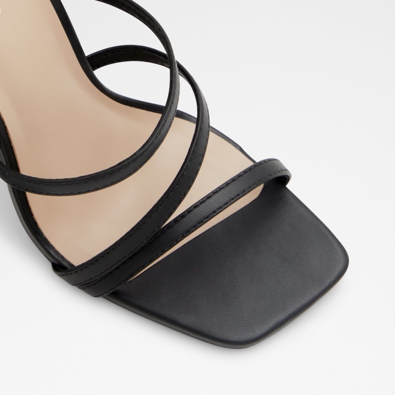 Aldo Fashion Hugar Heeled Mule Black