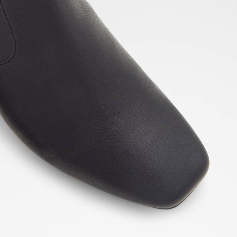 Fashion Black Textile Smooth Ibiraswen Ankle Boot Aldo