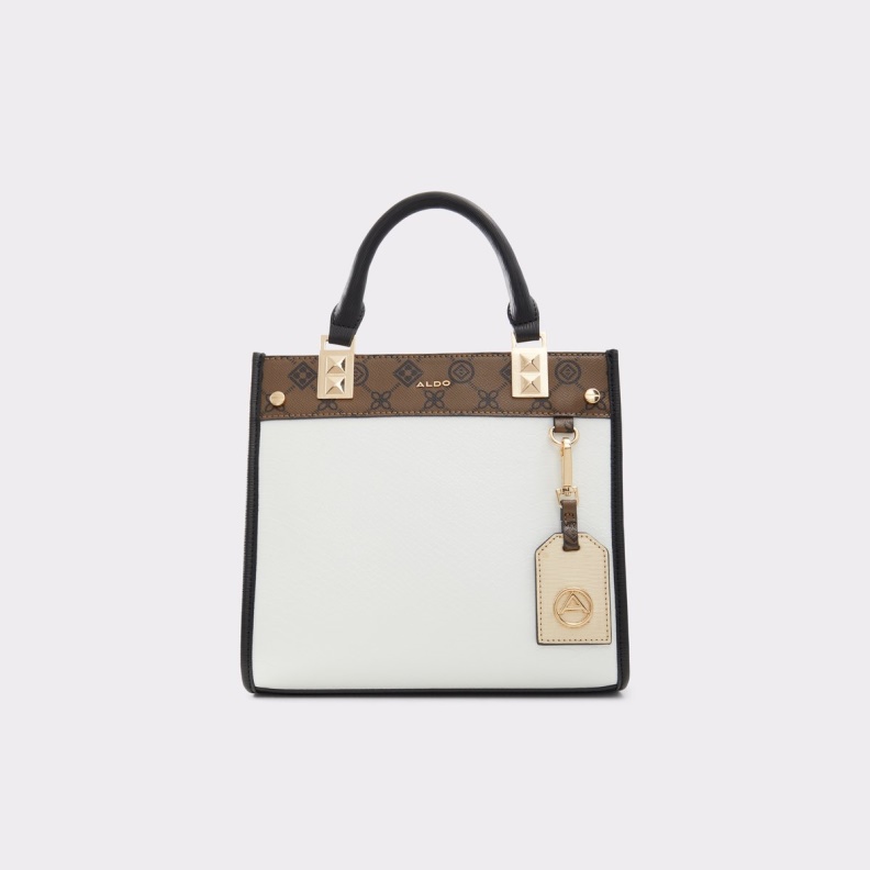 Brown Multi Sold Out Iconicafe Tote Bag Aldo Fashion