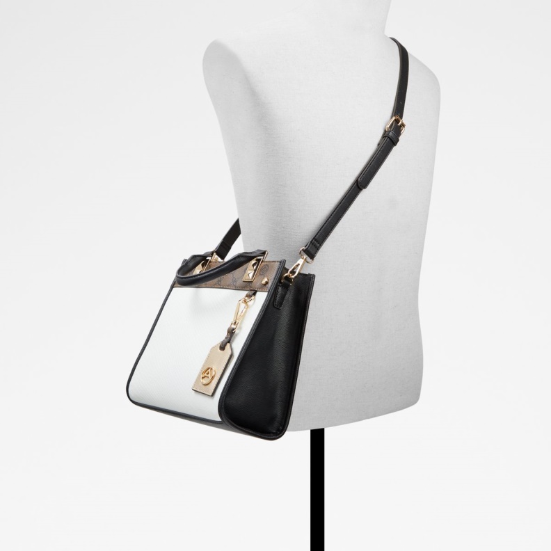 Brown Multi Sold Out Iconicafe Tote Bag Aldo Fashion